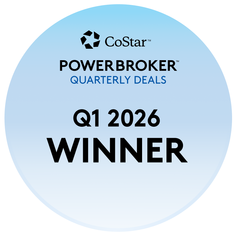 CoStar Power Broker Quarterly Deals Winner Q1 2026