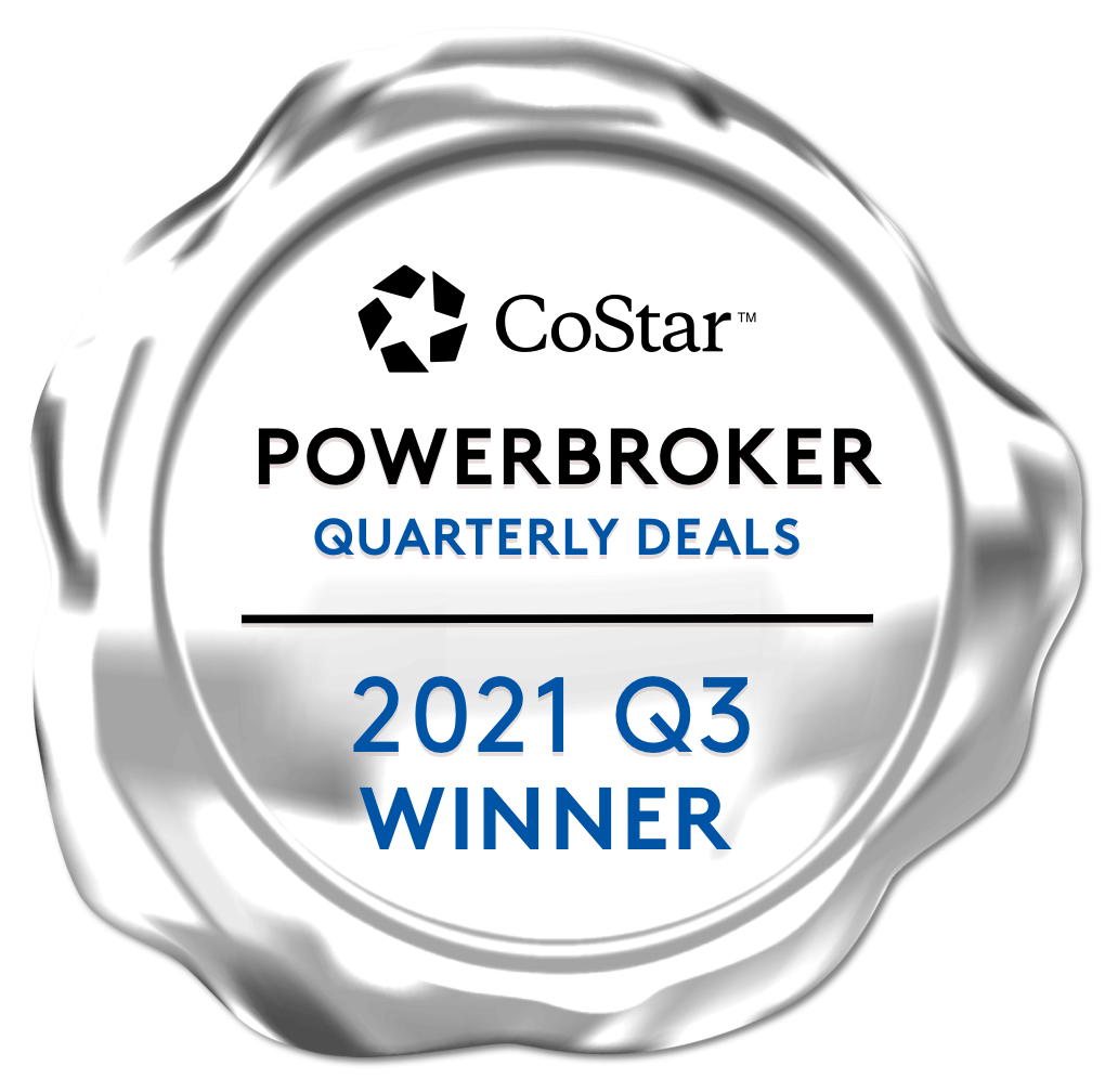 CoStar Power Broker Quarterly Deals Winner Q3